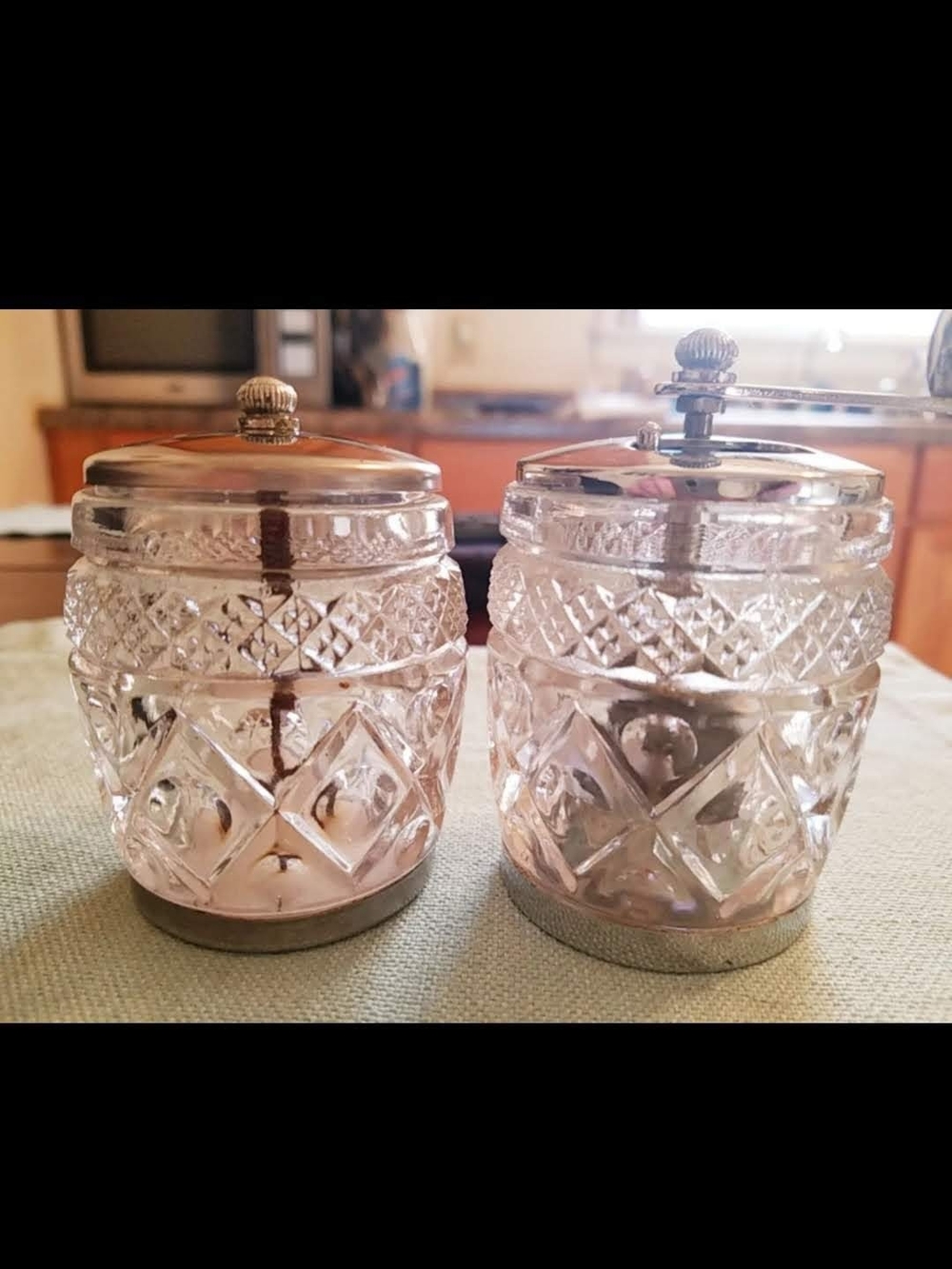Imperial Glass Salt And Pepper Mill